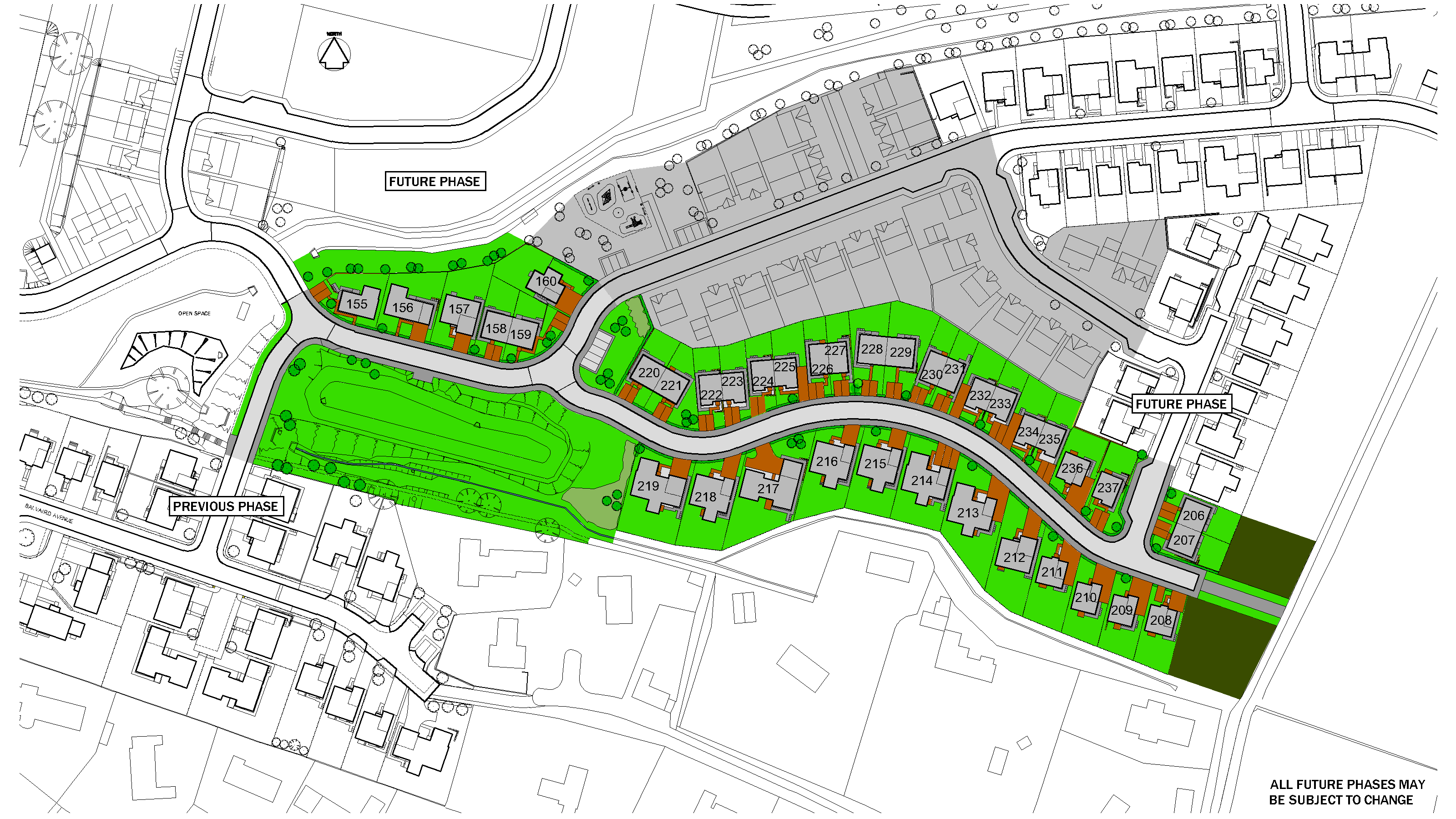 Mansfield Park Site Layout